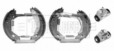 BORG & BECK bbs1065k -  Комплект тормозных колодок